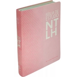 Bíblia De Estudo Linguagem De Hoje Feminina Ntlh - Rosa